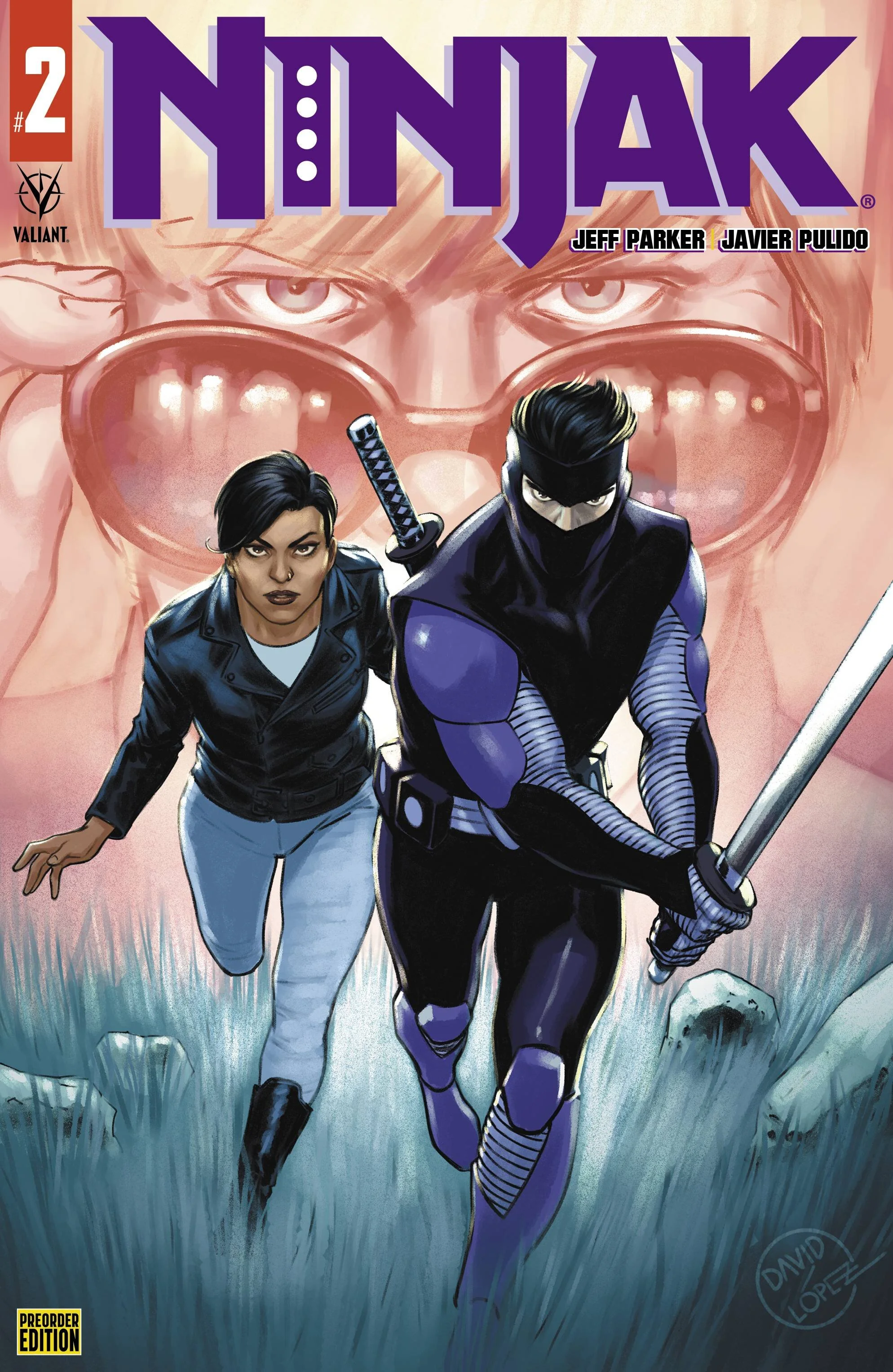 NINJAK #2 CVR C PREORDER LOPEZ, Valiant Comics, 2021 — Coffee and